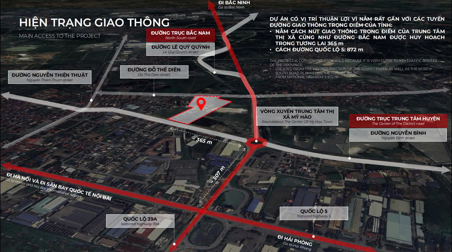 Vị trí Dự án Phú Gia Residence